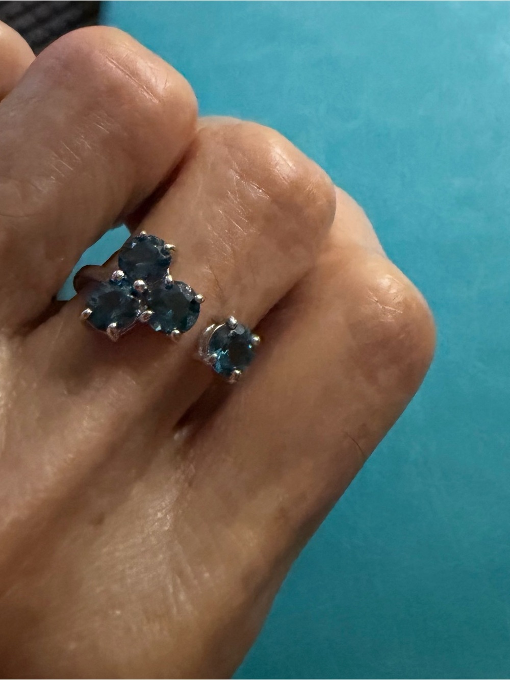 London Blue Topaz Ring